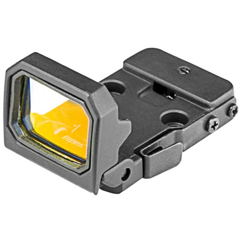 NcStar Mod 2 Flip-Up Red Dot Sight for Glock Series Airsoft Gas Blowback Pistols, Black