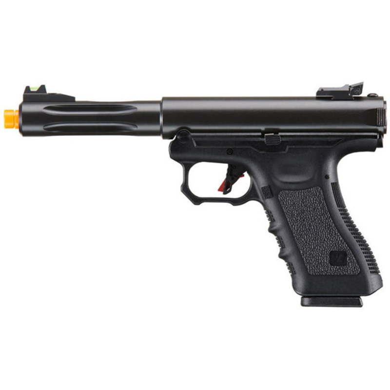 WE-Tech Galaxy Select Fire Premium S Gas Blowback Airsoft Pistol, Black