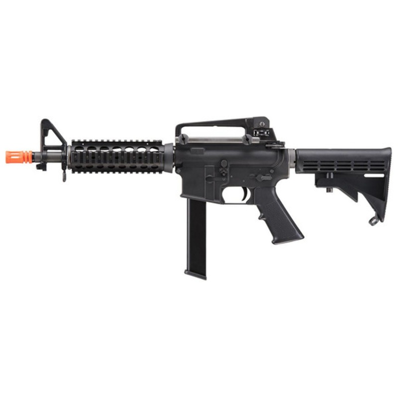 WE-Tech M4 CQB PCC Gas Blowback Airsoft Rifle, Black