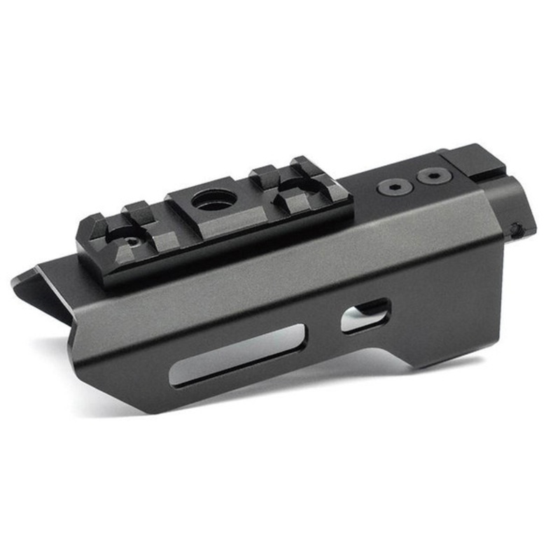 Action Army AAP Lightweight 3 Slots M-LOK Handguard, Black