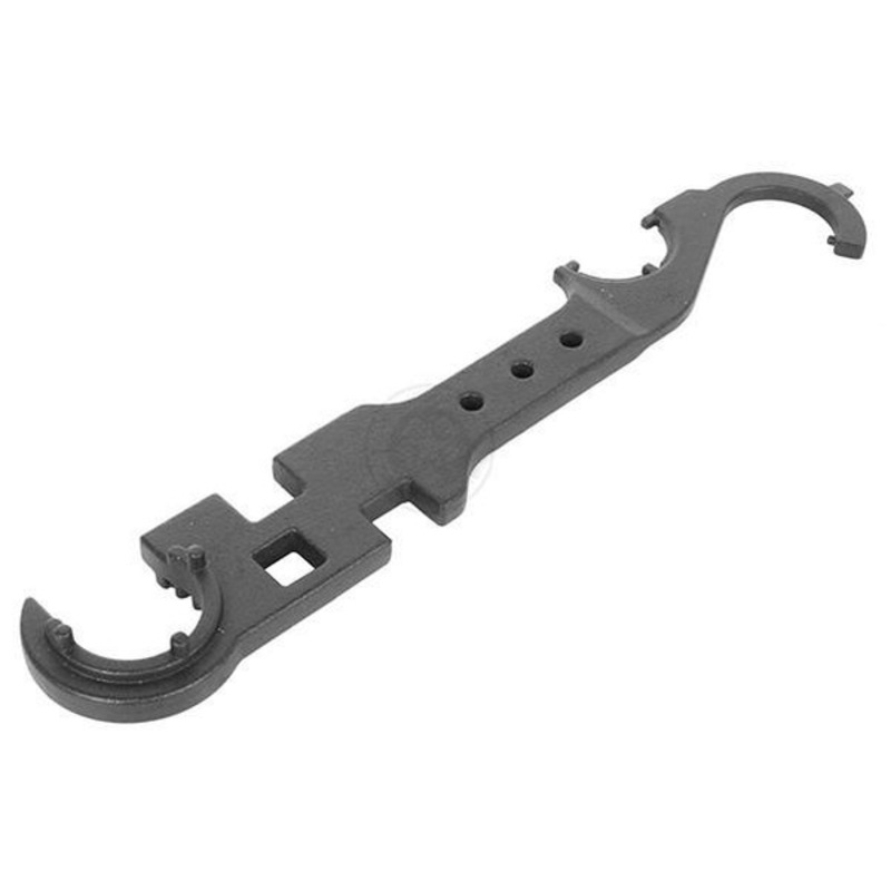 Aim Sports Full Metal AR15 / M4 Stock Combo Wrench Tool, Black