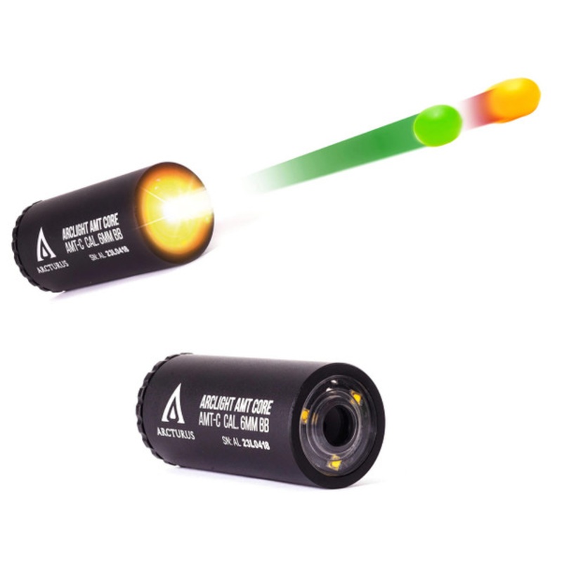 Arcturus RS Sirius AMT Arclight Modular Tracer Core Drop-in Unit & Compact Mock Suppressor w/ Simulated Muzzle Flash