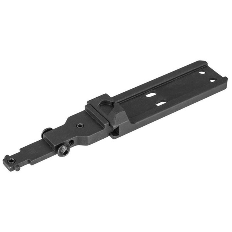 Atlas Custom Works AK Scope Mount For T1 Micro Sights, Black