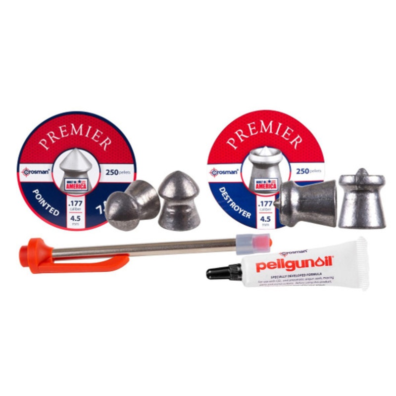Crosman .177 Caliber Hunting Pellet Kit