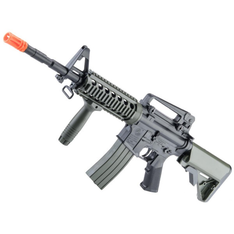 Cybergun Colt Licensed Tactical M4 Entry Level Airsoft AEG Rifle, Ranger Green