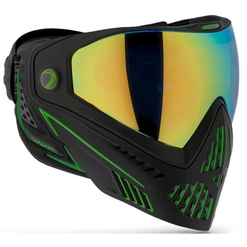 Dye i5 Pro Airsoft Full Face Mask, Emerald/Lime 2.0