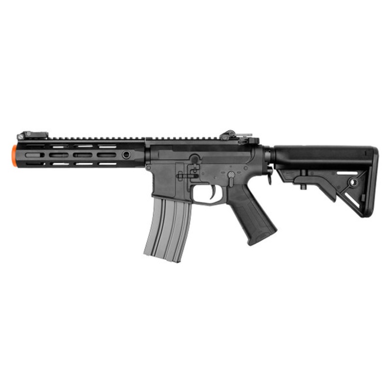 E&L AR MUR Custom SBR Platinum AEG Airsoft Rifle, Black