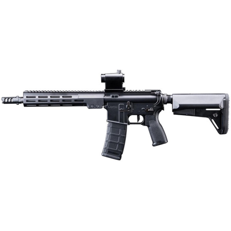 EMG Custom LanTac Licensed LA-SF15 Receiver M-LOK SBR Airsoft AEG Rifle, Black