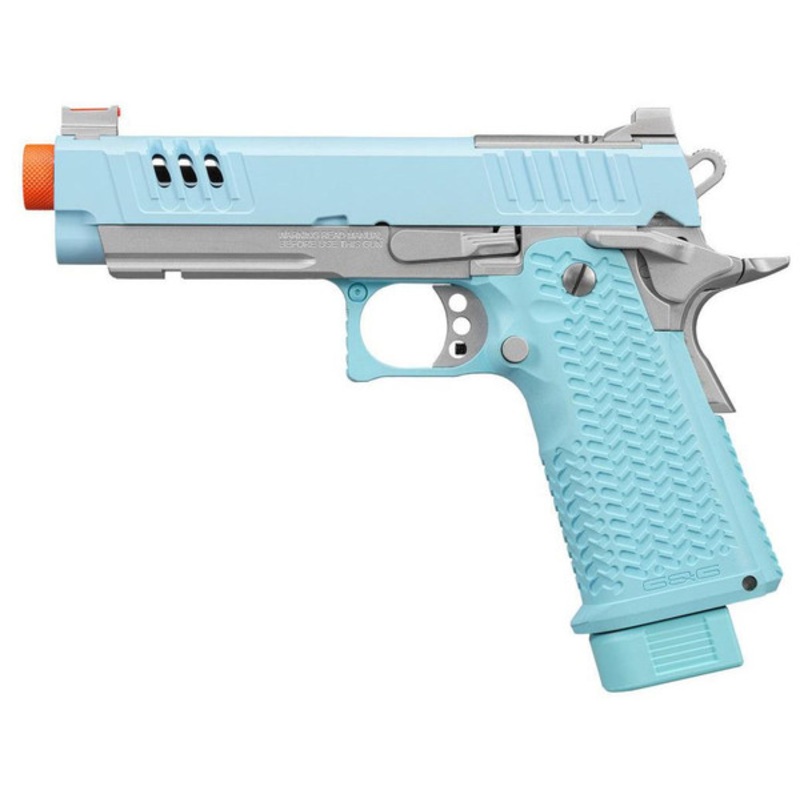 G&G STP45 PRO Airsoft Pistol, Macaron Blue