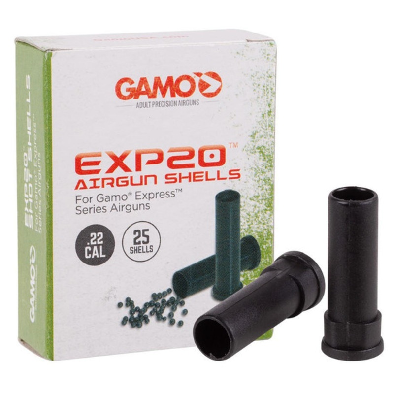 Gamo Express EXP20 Shotshells For Viper & Shadow Express Shotguns, Black