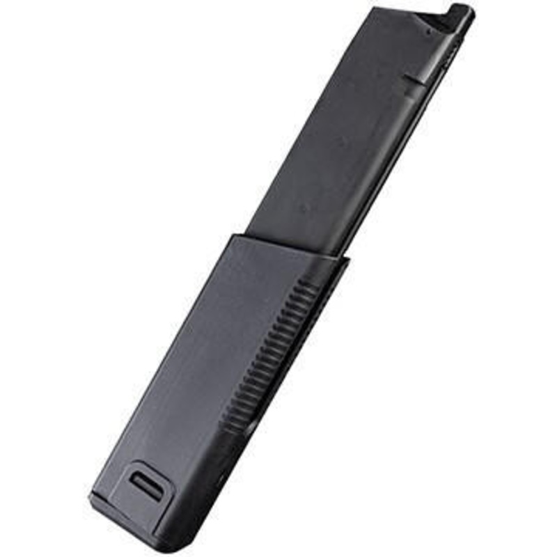 Krytac 60rd Magazine for Vector Gas Blowback Airsoft SMGs, Black