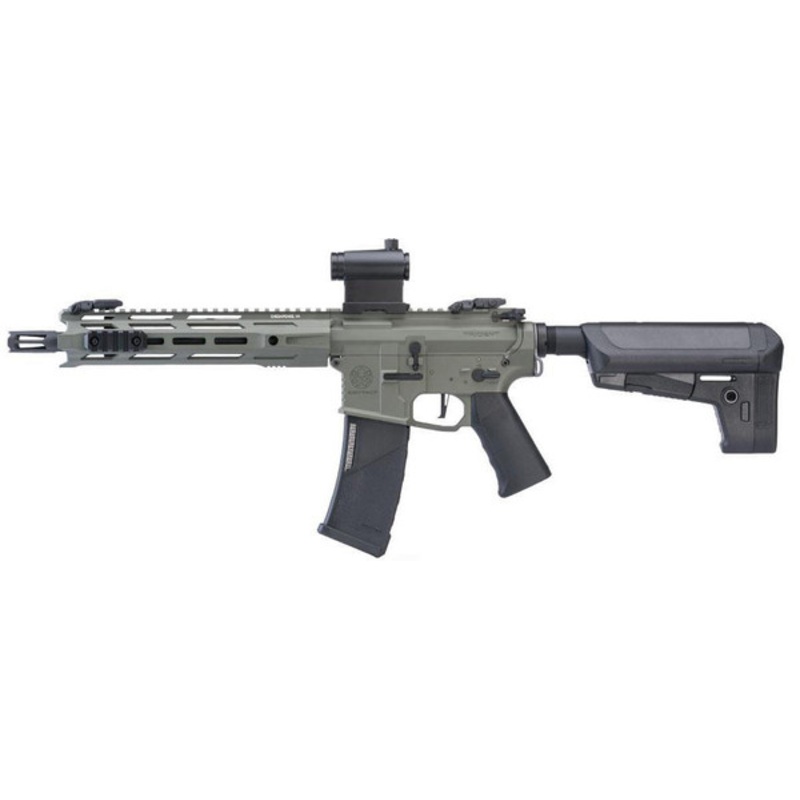 Krytac Full Metal Trident MKII-M CRB Airsoft AEG Rifle, Foliage Green