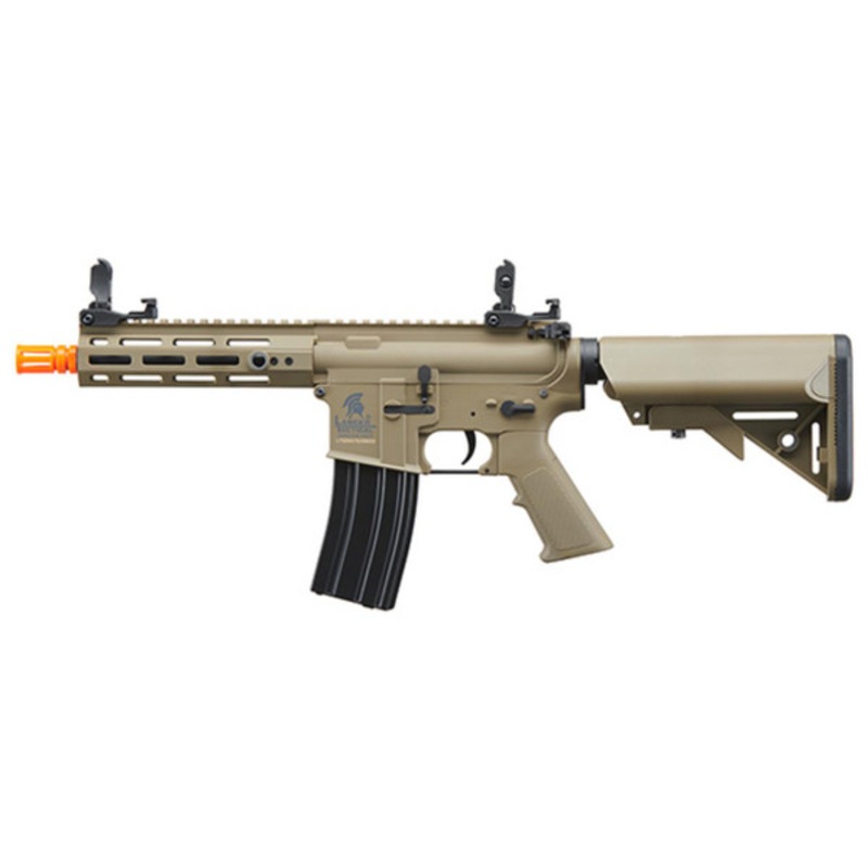Lancer Tactical Gen 2 Hellion M-LOK 7 Airsoft M4 AEG Rifle, Tan