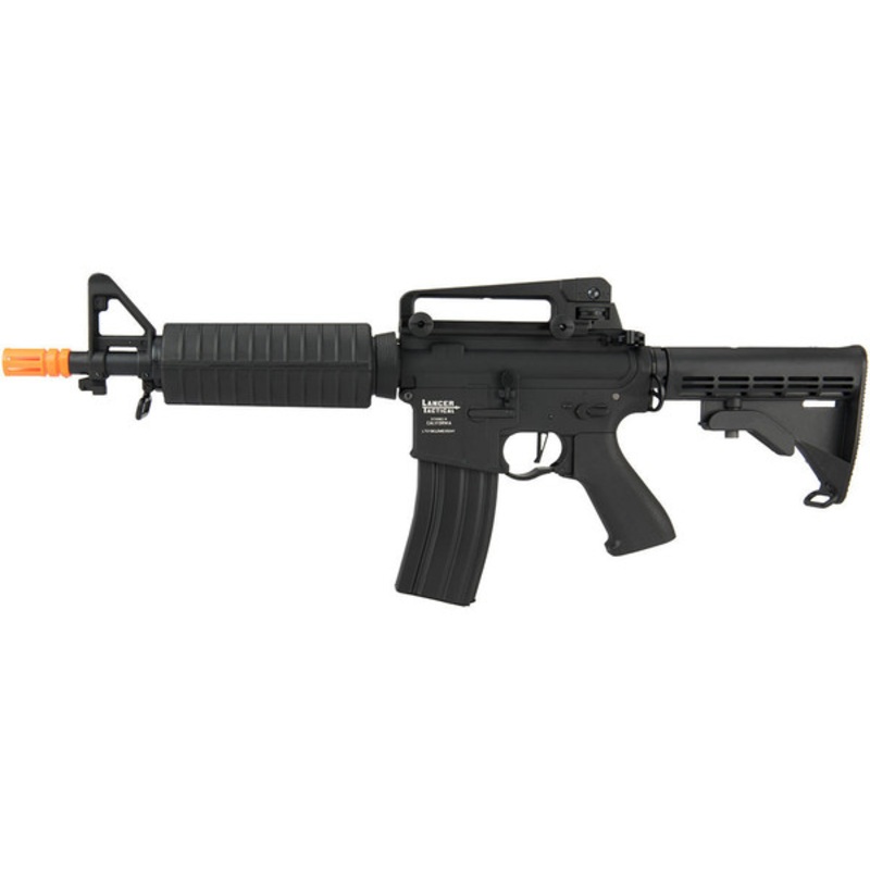 Lancer Tactical Low FPS M933 Commando Proline Series Airsoft AEG Rifle, Black