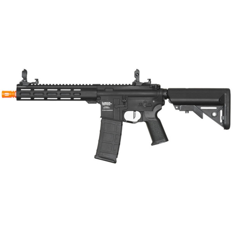 Lancer Tactical Viking 10 M-LOK Proline Series M4 Airsoft Rifle w/ Crane Stock, Black
