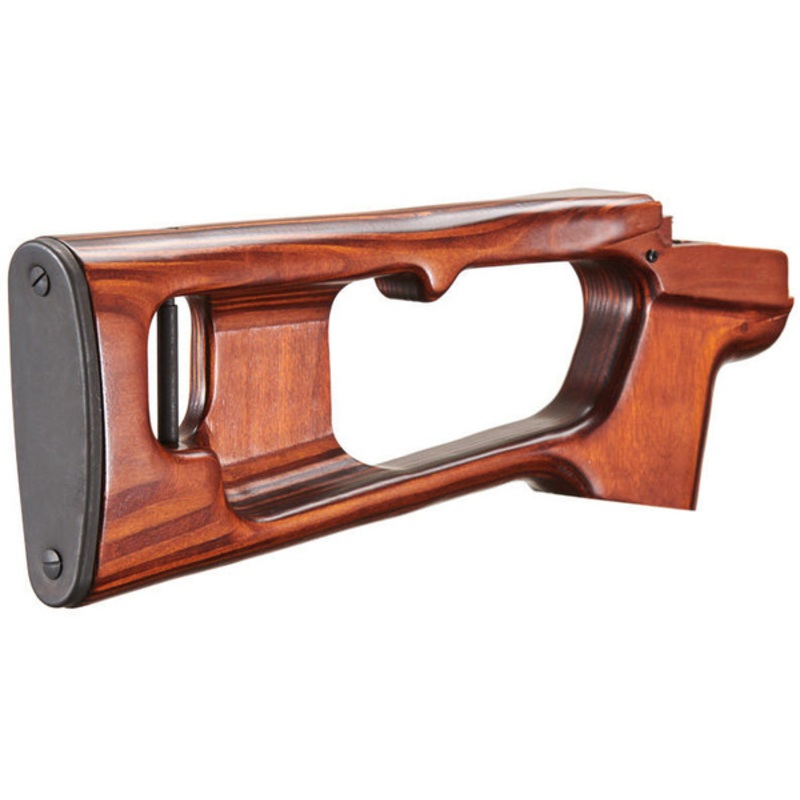 LCT Airsoft SVD Real Wood Fixed Stock, Wood
