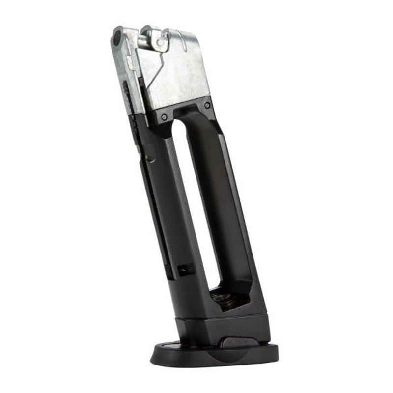 S&W M&P9 M2.0 CO2 13rd Half Blowback Airsoft Magazine, Black