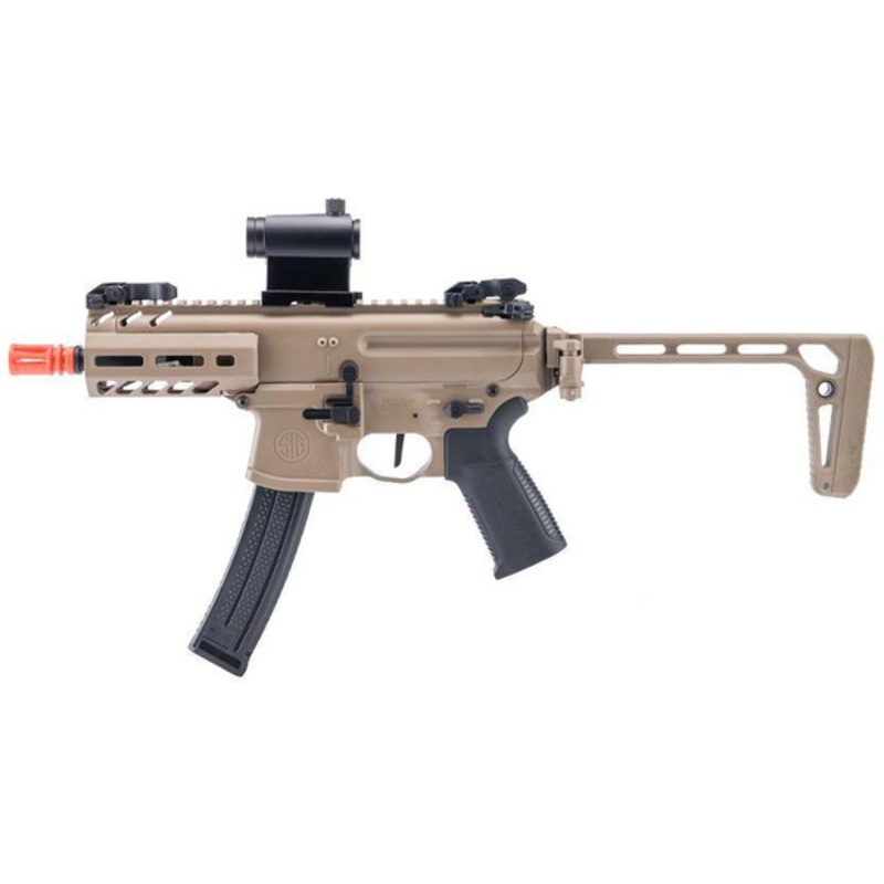 Sig Sauer ProForce MPX AEG Airsoft Rifle, Dark Earth