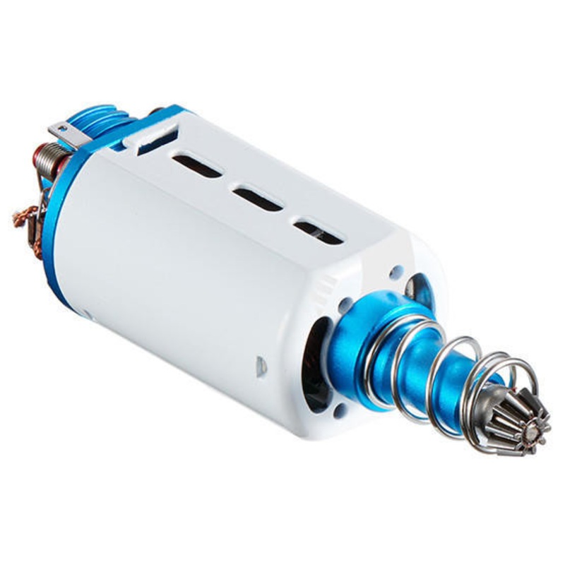 Solink Super High Torque 33000rpm Long Type Motor for V2 Gearboxes, White/Blue