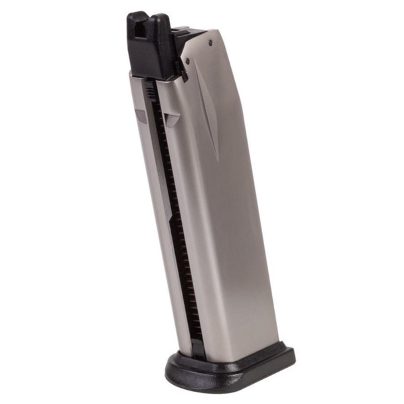 Springfield Armory XDM 3.8 & 4.5 .177 20rds CO2 Blowback BB Pistol Magazine, Black