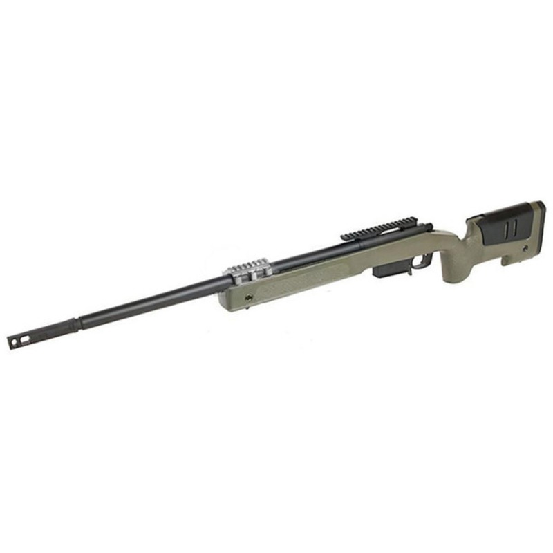 Tokyo Marui M40A5 Bolt Action Airsoft Sniper Rifle, OD Green