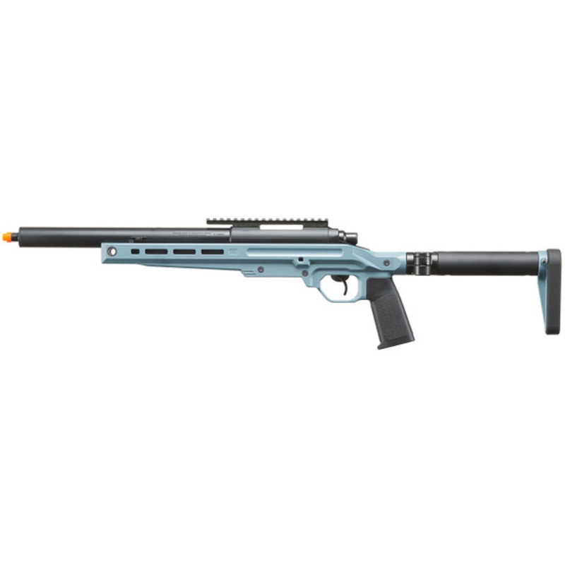 Tokyo Marui VSR-ONE Bolt Action Airsoft Sniper Rifle w/ Folding Stock, Phantom Blue