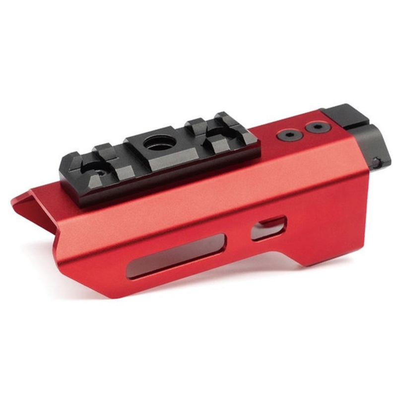 Action Army AAP Lightweight 3 Slots M-LOK Handguard, Red