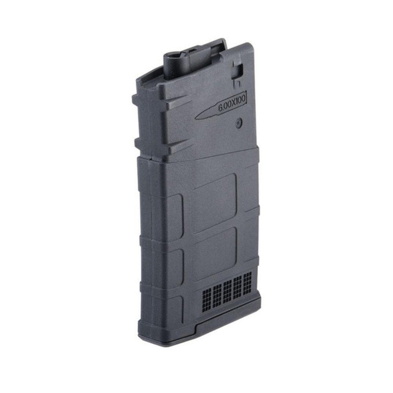 Ares SR-25 / AR308 130rd Polymer Mid-Cap Magazine, Black