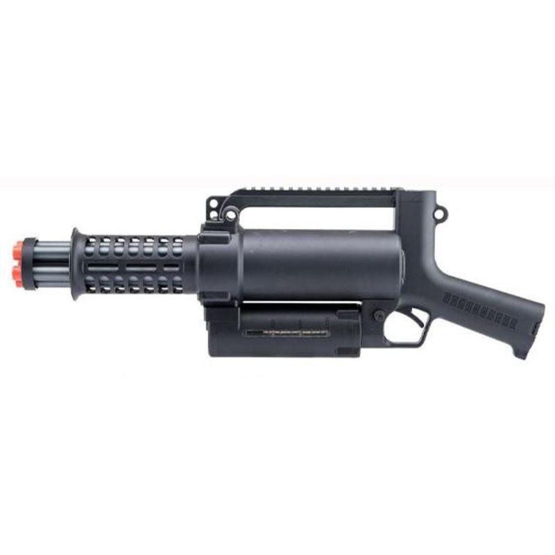 Atlas Custom Works Pro Micro M134 Tactical Vulcan Airsoft AEG Gatling Gun, Black