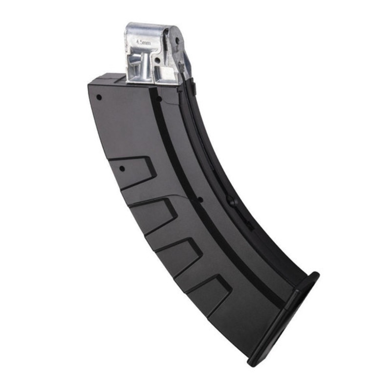 Crosman Full Auto AK1 CO2 .177 28rds Air Rifle Magazine, Black