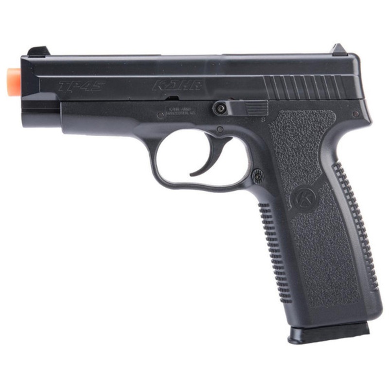 Cybergun Kahr Arms TP45 Spring Airsoft Pistol, Black