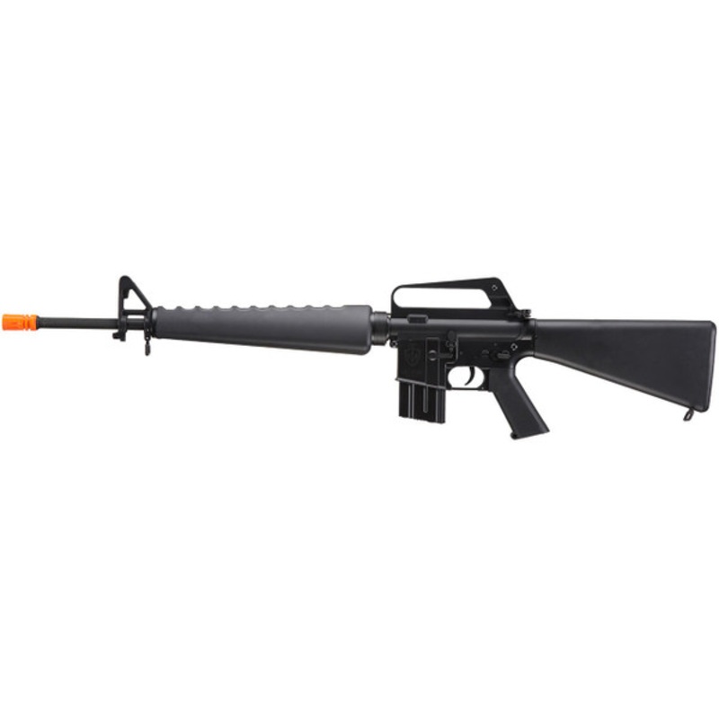 Jag Precision E&C Full Metal Vietnam M16 Airsoft Gun, Black