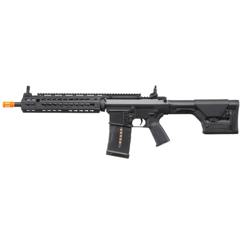 Lancer Tactical Battleaxe AEG Airsoft Rifle w/ PRS Precision Stock & Keymod Handguard, Black