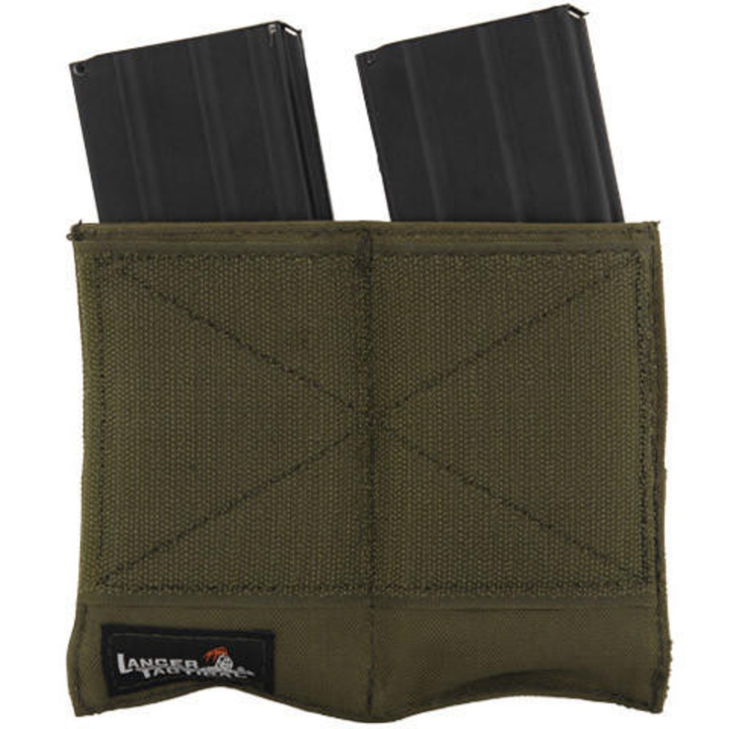 Lancer Tactical Dual Inner Mag Pouch, OD Green