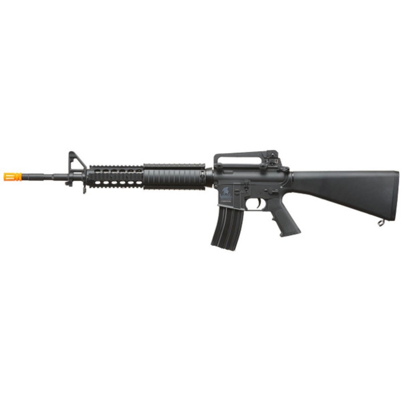 Lancer Tactical M4 Gen 2 Metal Front Rail AEG Airsoft Rifle, Black
