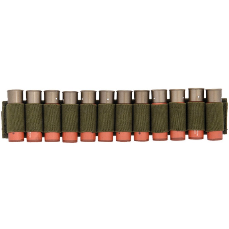 Lancer Tactical Shotgun Shells Holder For Sling or Belt, OD