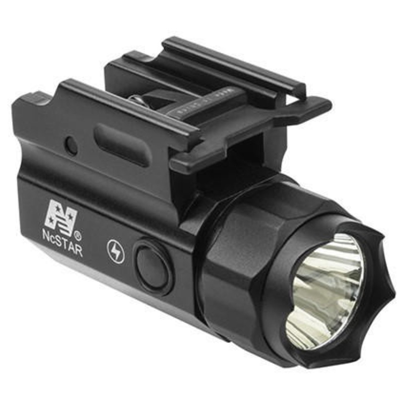 NcStar 150 Lumen LED Compact Flashlight QR, Black