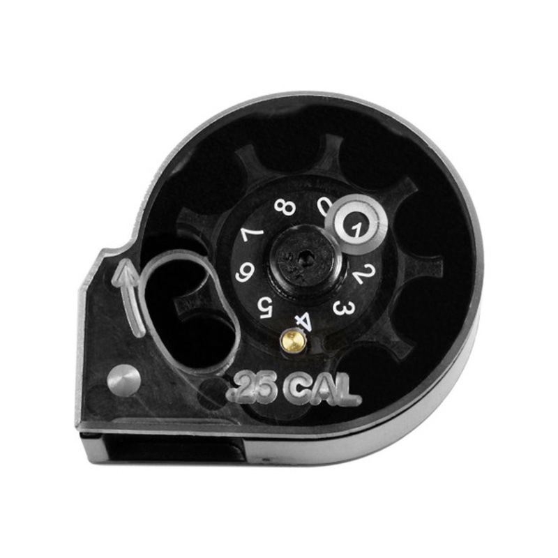 Umarex Gauntlet PCP .25 Cal 8rds Air Rifle Magazine, Black