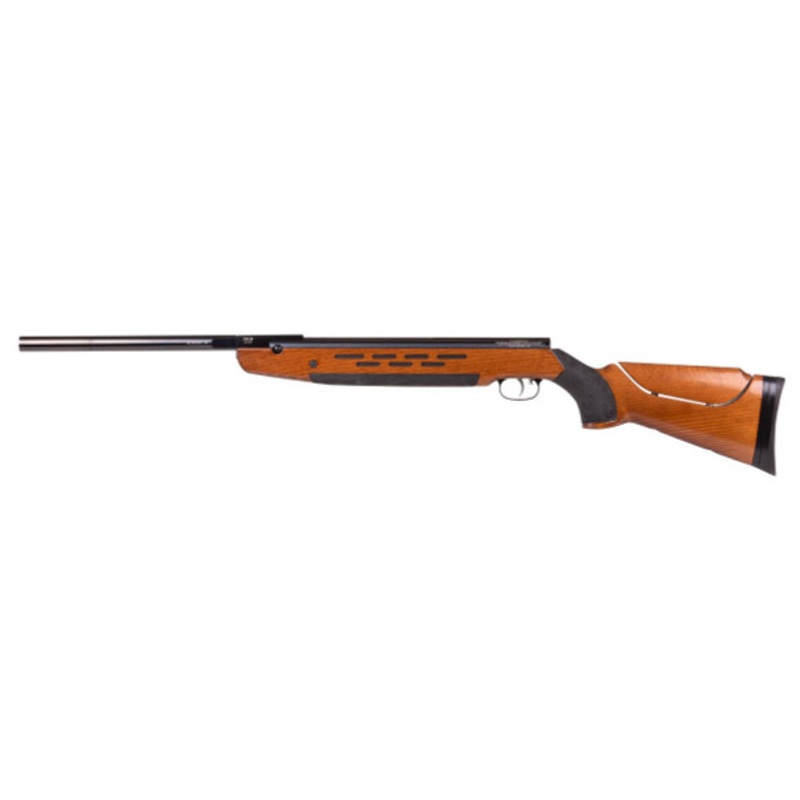 Weihrauch HW98 .22 Breakbarrel Air Rifle, Wood/Black