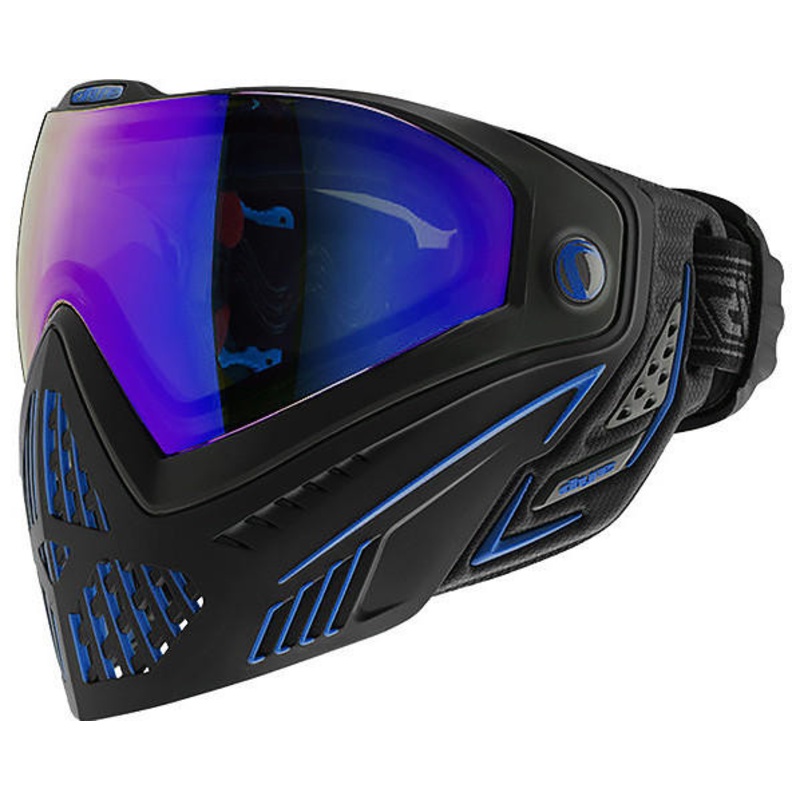 Dye i5 Pro 2.0 Airsoft Full Face Mask, Storm/Black/Blue