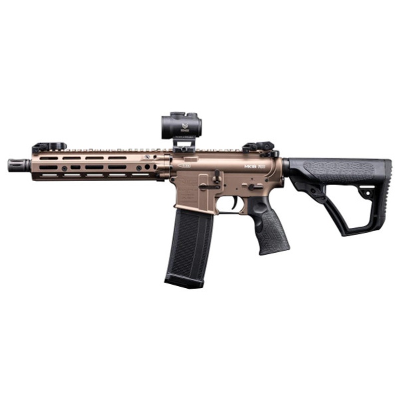 EMG Helios Daniel Defense Licensed MK18 RIII Airsoft AEG Rifle, Flat Dark Earth