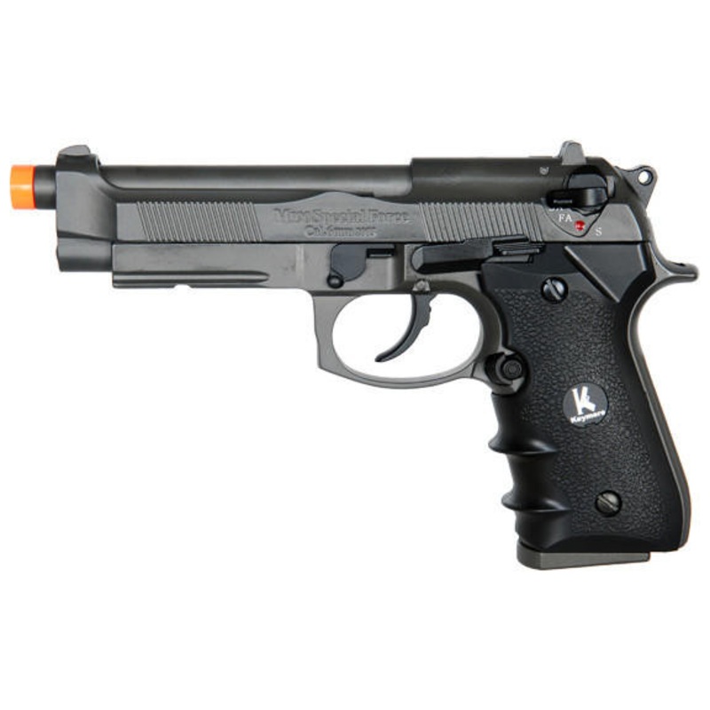 HFC 193 Gas Powered Blowback Airsoft Pistol, Black