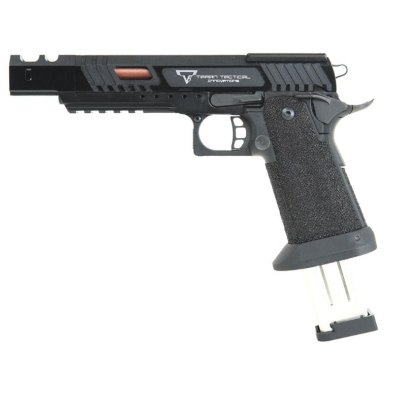 JAG Arms Licensed TTI Combat Master ALPHA HiGrade GBB Airsoft Pistol, Black