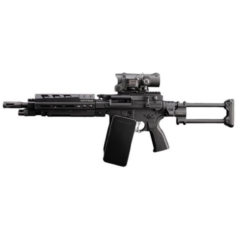 KRYTAC Trident LMG-M PARA Enhanced M-LOK Airsoft AEG Light Machine Gun, Black