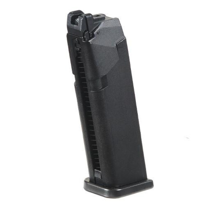 Lancer Tactical Tandemkross CTHULHU GBB 24rd Pistol Magazine, Black