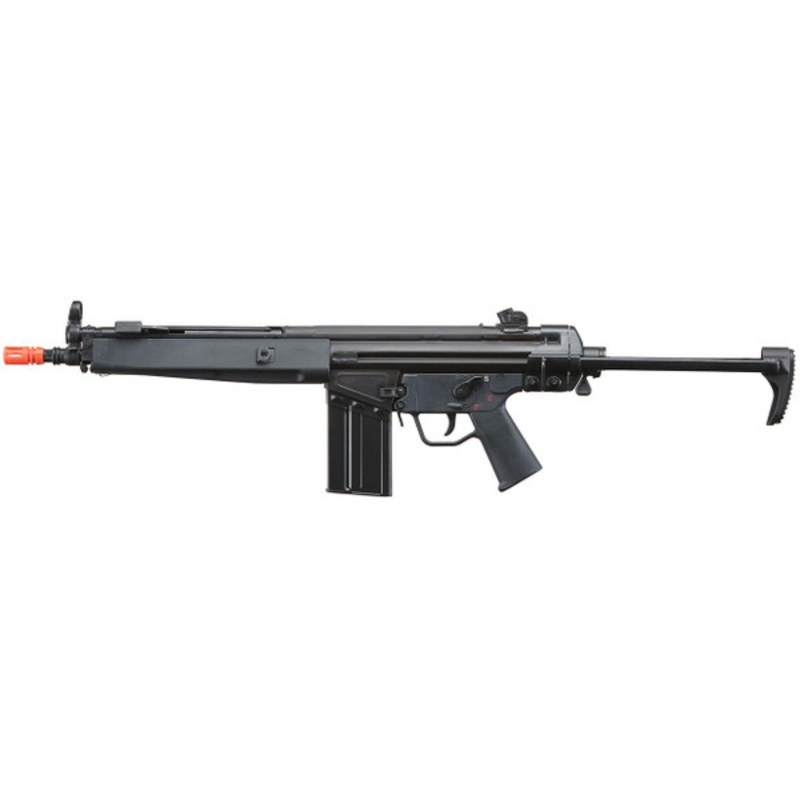 LCT Airsoft LC-3K EBB AEG Airsoft Rifle w/ Retractable Stock, Black