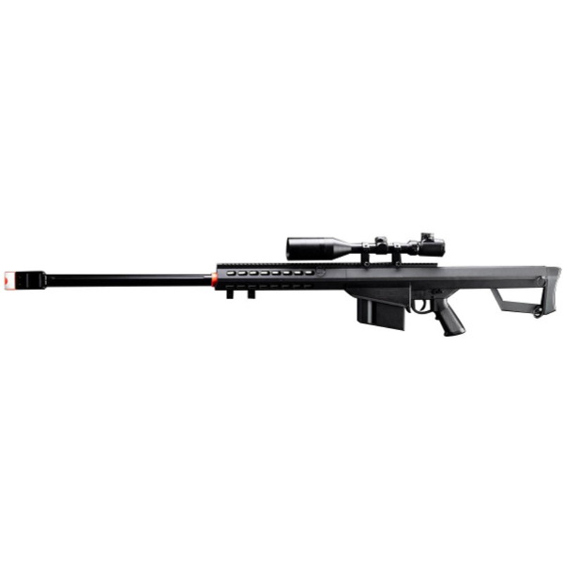 Matrix Barrett Licensed M82A1 Bolt Action Airsoft Sniper Rifle, Black