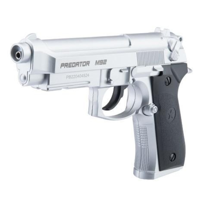 Matrix Predator M9 .177 Cal CO2 NBB Air Pistol, Frost