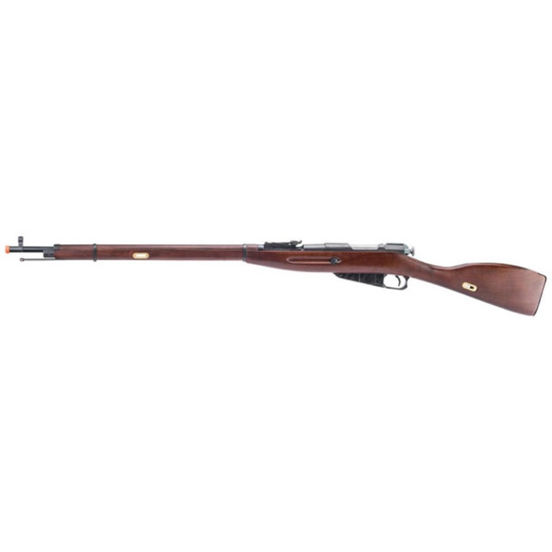 S&T M1891/30 Mosin Nagant Bolt Action Airsoft Rifle, Real Wood