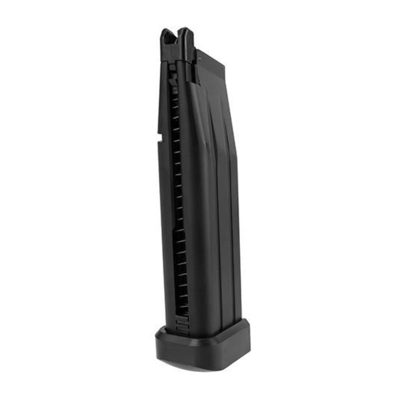 WE-Tech 31 Round CO2 Airsoft Magazine for Hi-Capa GBB, Black